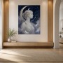 Mystische Mondgöttin als Kunstwerk oder Poster