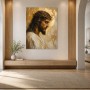 Christus mit Dornenkrone als Kunstdruck oder Leinwandbild