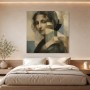 Porträt zwischen Moderne Kunst und Kunstdruck