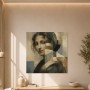 Porträt zwischen Moderne Kunst und Kunstdruck