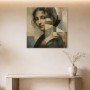 Porträt zwischen Moderne Kunst und Kunstdruck