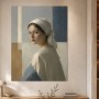 Elegantes Porträt zwischen Leinwand und Fine Art Print