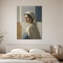 Elegantes Porträt zwischen Leinwand und Fine Art Print