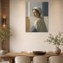 Elegantes Porträt zwischen Leinwand und Fine Art Print
