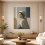 Elegantes Porträt zwischen Leinwand und Fine Art Print