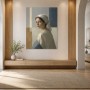 Elegantes Porträt zwischen Leinwand und Fine Art Print