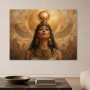 Ägyptische Göttin als Leinwand oder Fine Art Print
