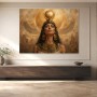Ägyptische Göttin als Leinwand oder Fine Art Print