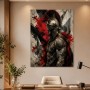 Antiker Krieger als Wandbild oder Fine Art Print mit dramatischer Wirkung