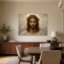 Kronentragender Christus als Leinwandbild oder Fine Art Print