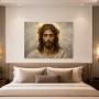 Kronentragender Christus als Leinwandbild oder Fine Art Print