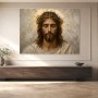 Kronentragender Christus als Leinwandbild oder Fine Art Print