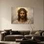 Kronentragender Christus als Leinwandbild oder Fine Art Print