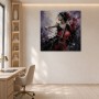 Ausdrucksstarke Cellistin als Kunstwerk oder Modernes Wandbild
