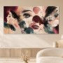 Abstraktes Wandbild mit Frauenporträts, Fine Art Print oder Acrylbild