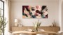 Abstraktes Wandbild mit Frauenporträts, Fine Art Print oder Acrylbild