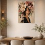 Florales Porträt als Leinwand oder Fine Art Print