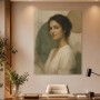 Porträt in sanften Tönen, Leinwandbild oder Kunstdruck
