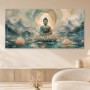 Buddha im Lotusgarten, Acrylbild oder Fine Art Print