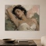 Ruhiges Porträt zwischen Leinwand und Fine Art Print