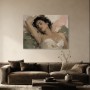 Ruhiges Porträt zwischen Leinwand und Fine Art Print