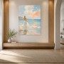 Träumerische Küstenszene als Leinwand oder Fine Art Print