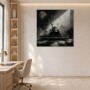 Samurai Helm und Schwert als Wandbild oder Kunstdruck