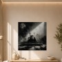 Samurai Helm und Schwert als Wandbild oder Kunstdruck