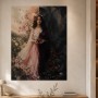 Mystische Frau zwischen Licht und Schatten, Wandbild oder Fine Art Print