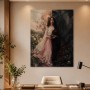 Mystische Frau zwischen Licht und Schatten, Wandbild oder Fine Art Print