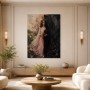 Mystische Frau zwischen Licht und Schatten, Wandbild oder Fine Art Print