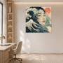 Japanisches Frauenporträt als Wandbild oder Fine Art Print
