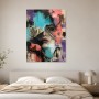 Expressives Porträt als Acrylbild oder Poster mit urbaner Farbkraft