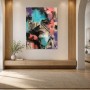 Expressives Porträt als Acrylbild oder Poster mit urbaner Farbkraft
