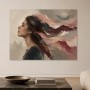 Elegantes Porträt als Modernes Wandbild oder Kunstdruck