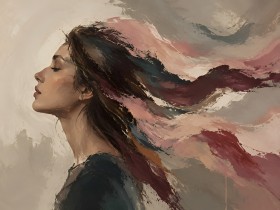 Elegantes Porträt als Modernes Wandbild oder Kunstdruck Elegantes Porträt als Modernes Wandbild oder Kunstdruck