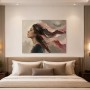 Elegantes Porträt als Modernes Wandbild oder Kunstdruck