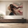 Elegantes Porträt als Modernes Wandbild oder Kunstdruck