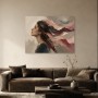 Elegantes Porträt als Modernes Wandbild oder Kunstdruck