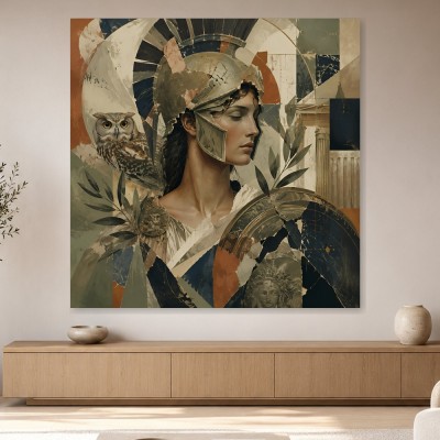 Antikes Frauenporträt als Kunstdruck oder Gallery Print