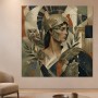 Antikes Frauenporträt als Kunstdruck oder Gallery Print