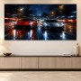 Dynamische Rennwagen als Leinwand oder Acrylbild