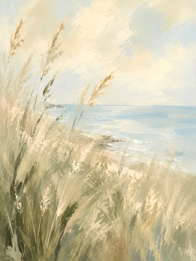 Küstengrass im Licht als Leinwandbild oder Poster Küstengrass im Licht als Leinwandbild oder Poster
