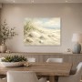 Strandmuscheln im Licht, Leinwand oder Poster für ruhige Küstenräume