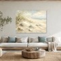 Strandmuscheln im Licht, Leinwand oder Poster für ruhige Küstenräume