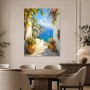 Mediterrane Küstenidylle als Leinwandbild oder Poster