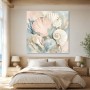Muschelmeer in Pastelltönen, Leinwand oder Poster für stilvolle Räume