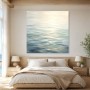 Sanfte Wasserreflexionen als Acrylbild oder Leinwand
