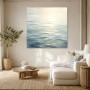 Sanfte Wasserreflexionen als Acrylbild oder Leinwand