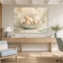 Muscheln im Schale, Leinwand oder Poster für helle Küstenräume